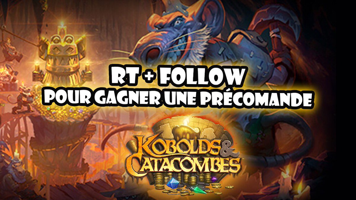 TheFishou's tweet photo. Il n’est jamais trop tard pour gagner 50 boosters de Kobolds et catacombes. RT + follow et peut être que tu seras l’heureux gagnant 🔥🔥 https://t.co/6ZC9ZKD8gy