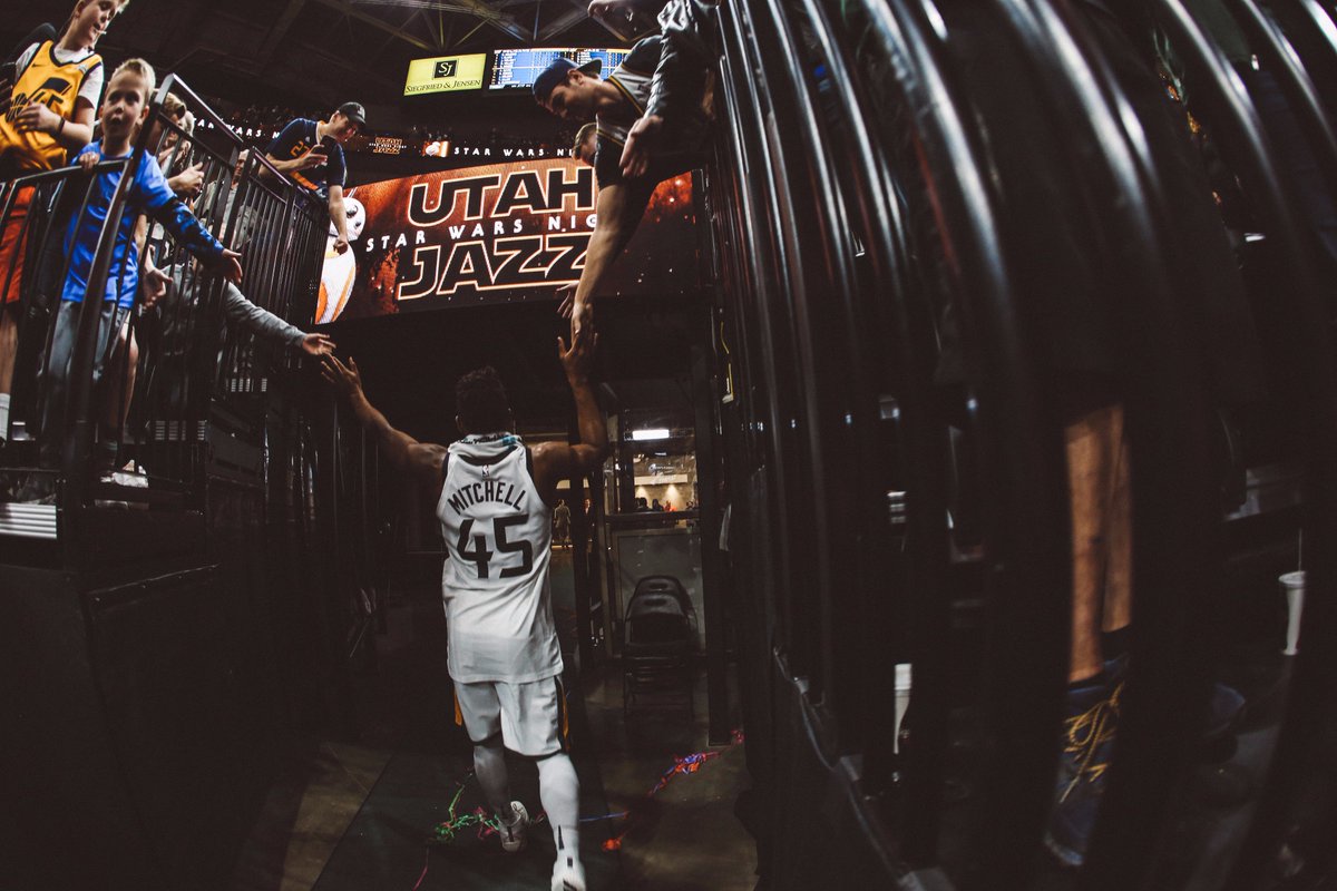 #UtahJazzStarWarsNight was out of this world!! https://t.co/WRFg2Z3Tj2