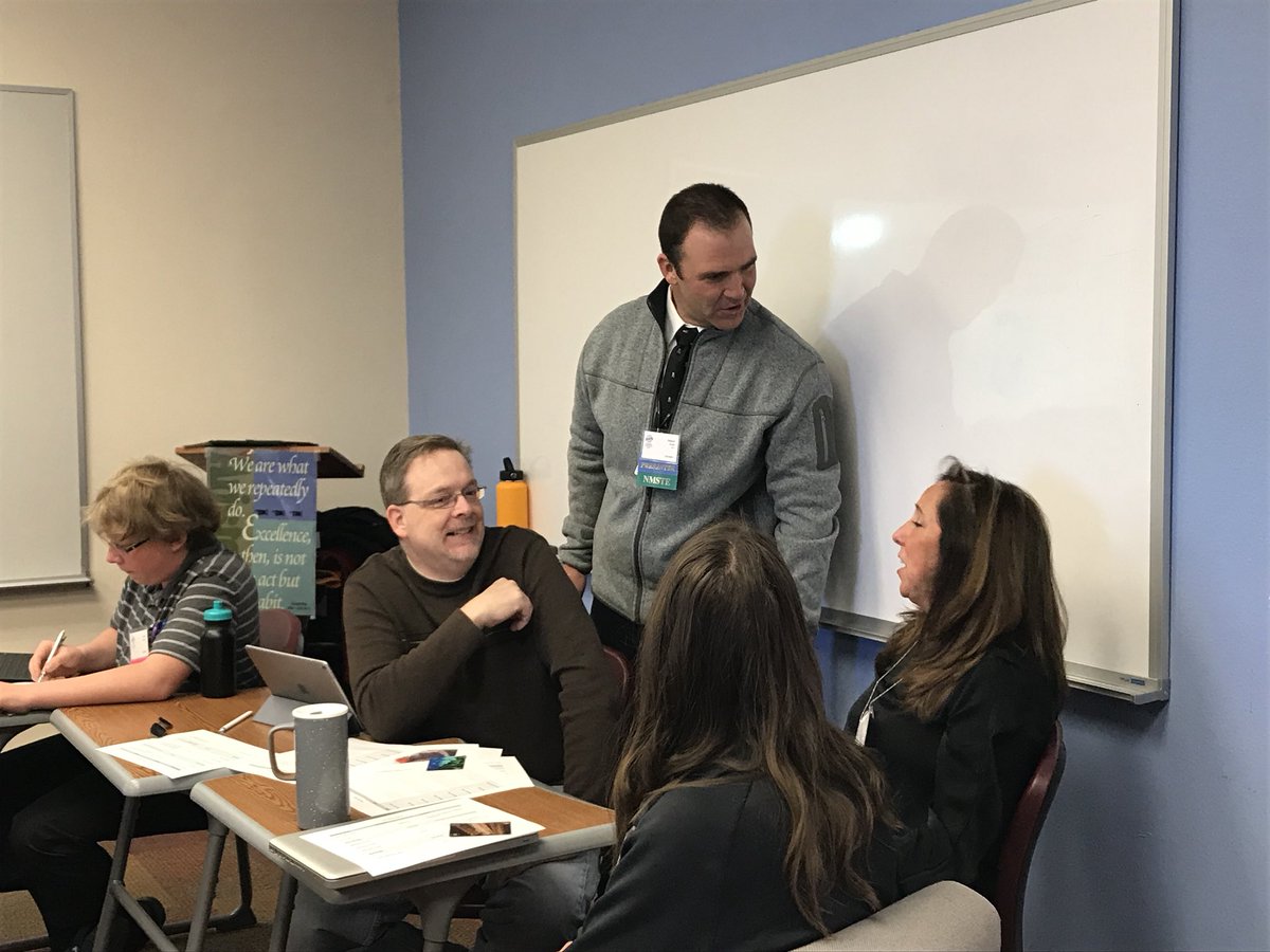 janeamenicucci's tweet photo. Love presenting with my fellow ADE’s this morning. To Write, To Create, To Capture a Story @collabgenius #NMSTE #DLC2017 #ADEChat https://t.co/fadWYJM3Xs