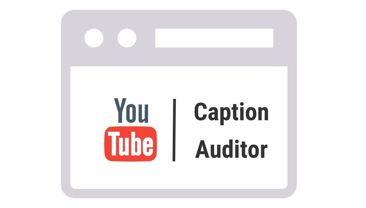 3playmedia's tweet photo. The YouTube Caption Auditor tool can tell you which videos in your YouTube channel(s) need closed captions: https://t.co/aTARioQ1ze #YTCA #a11y #HigherEd https://t.co/8WqHxK9vuZ