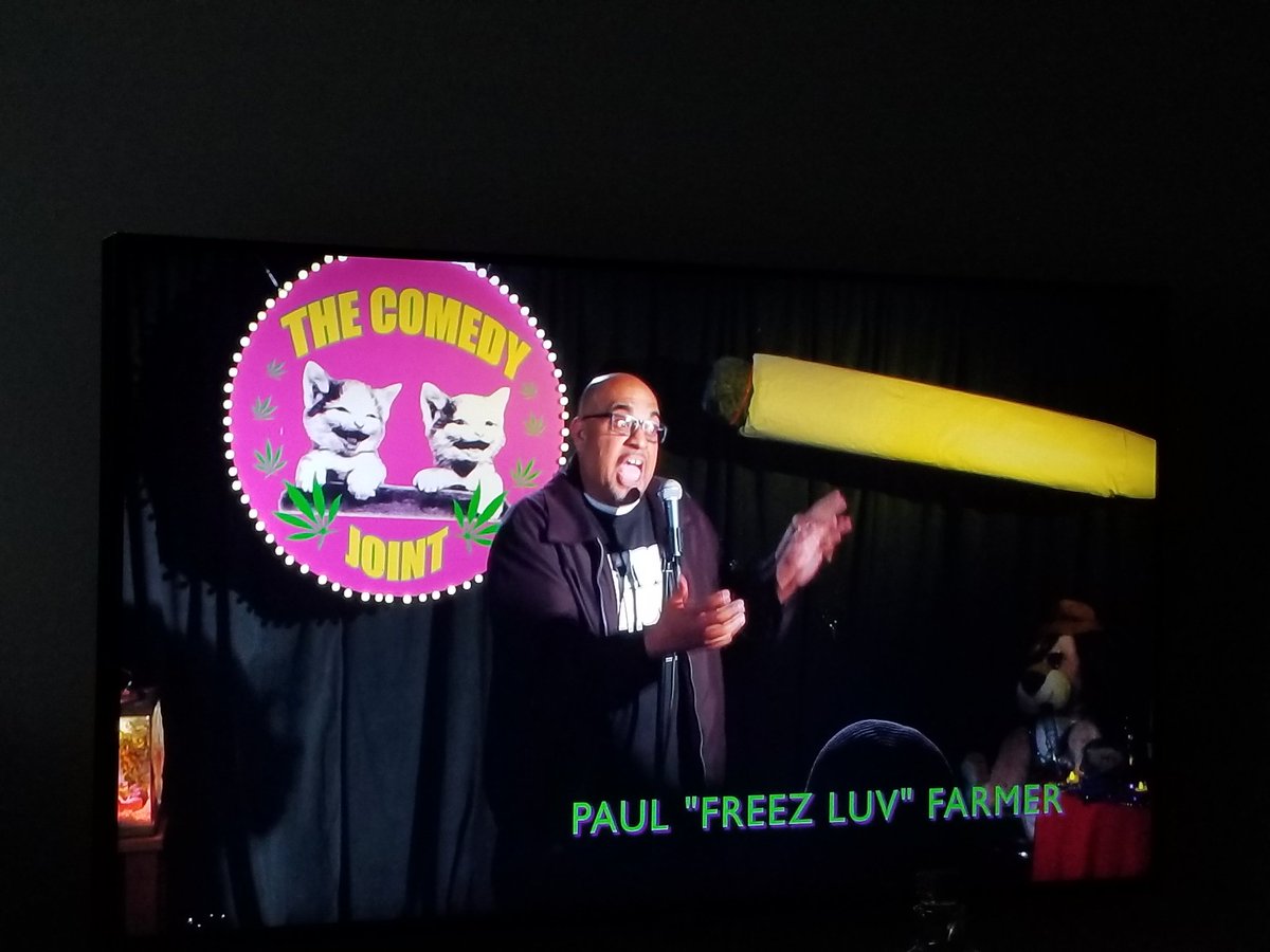 Bigdawg127's tweet image. Watch the Big Homey @Freezluvcomedy on The Legend of 420 on Netflix! #PureFool #IntroducingPaulFarmer #5150Nation #5150Family @thecoreyholcomb @ZoWilliams @DarleneOGOrtiz @HarmonyClown @DjGixxer812 @AmberJP @ResidntAntiHero @Don_Tezy @fatmansu @tokyogoodlife @CPurnell45 @lipps_ms