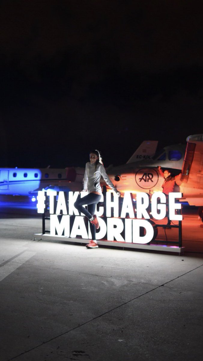 Angelica_ei's tweet photo. A once-in-time experience . Thanks @adidas_ES #takechargeMadrid https://t.co/soxnvX6hG2