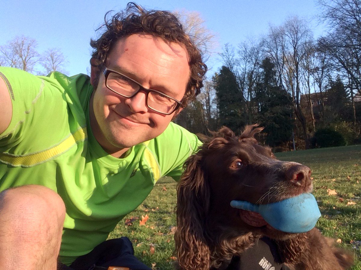 BozzieH's tweet photo. #BozRun2017 run 90 with @hamlettcae who found it very cold! Scenery was wonderful especially in #Bournville where we went passed @CadburyWorld We are running to raise money for @CAESSR_Stoke who rehomed me 5 years ago. To help please go to: https://t.co/fZB1Kbw3fq https://t.co/AaKsETXcH4