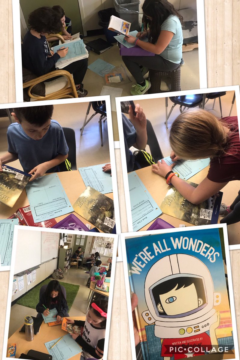 Vaduva6B's tweet photo. As I reflect on these photos, I can’t help but see so much benefit with flexible seating and the student engagement that comes with it. This post was going to be about Book Club but look at all that student motivation! #21stcenturylearners @StJohnBoscoYEG https://t.co/wJeUvWi40Y