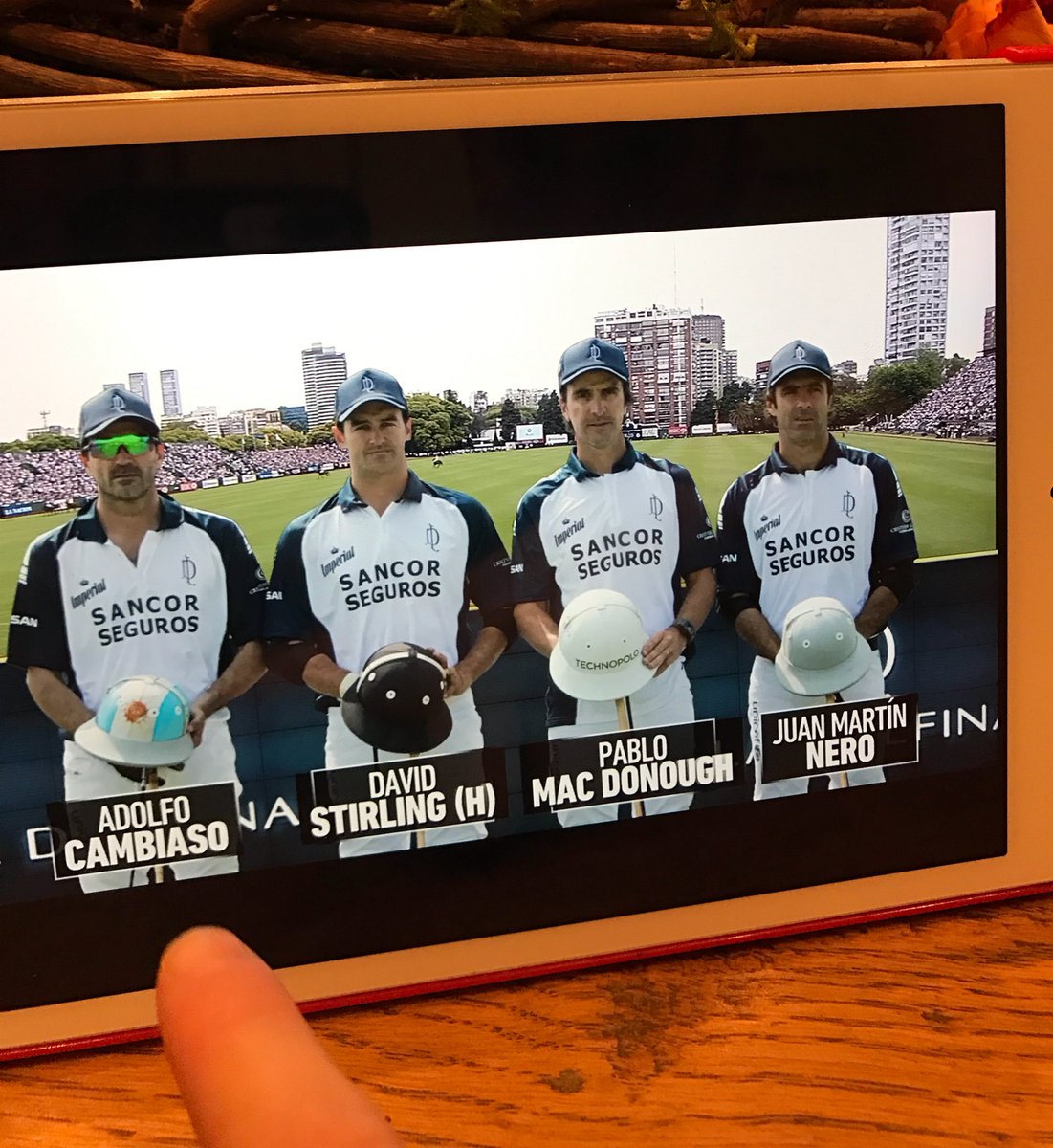 When you're allowed to stay up past your bedtime for the Argentine Open Final and watch your heroes 🙌🏻 #POLOxESPN