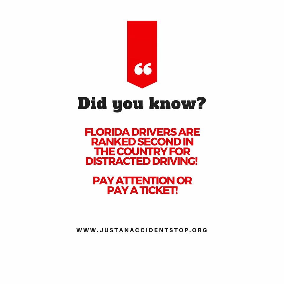 ZeroHNR's tweet photo. #DidYouKnow
FloridaDrivers rank second in the nation for distracted driving
#ItCanWait #PutItDown #DriveSafeFL
https://t.co/sBQbxXVkxd https://t.co/xwKDkv0ywa