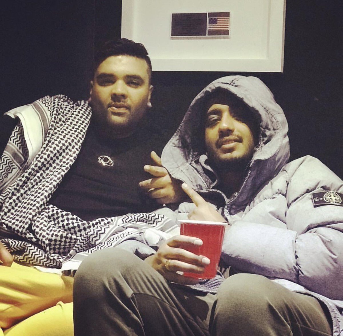 AsiansInMusic's tweet photo. An epic @NaughtyBoyMusic &amp; @steelbanglez collab on the horizon?? We’re really hoping this happens! #PowerMoves #ProducerPower #AsiansInMusic 🙌🏽👊🏽🔥🔝💯 https://t.co/uL8UCIWBfC