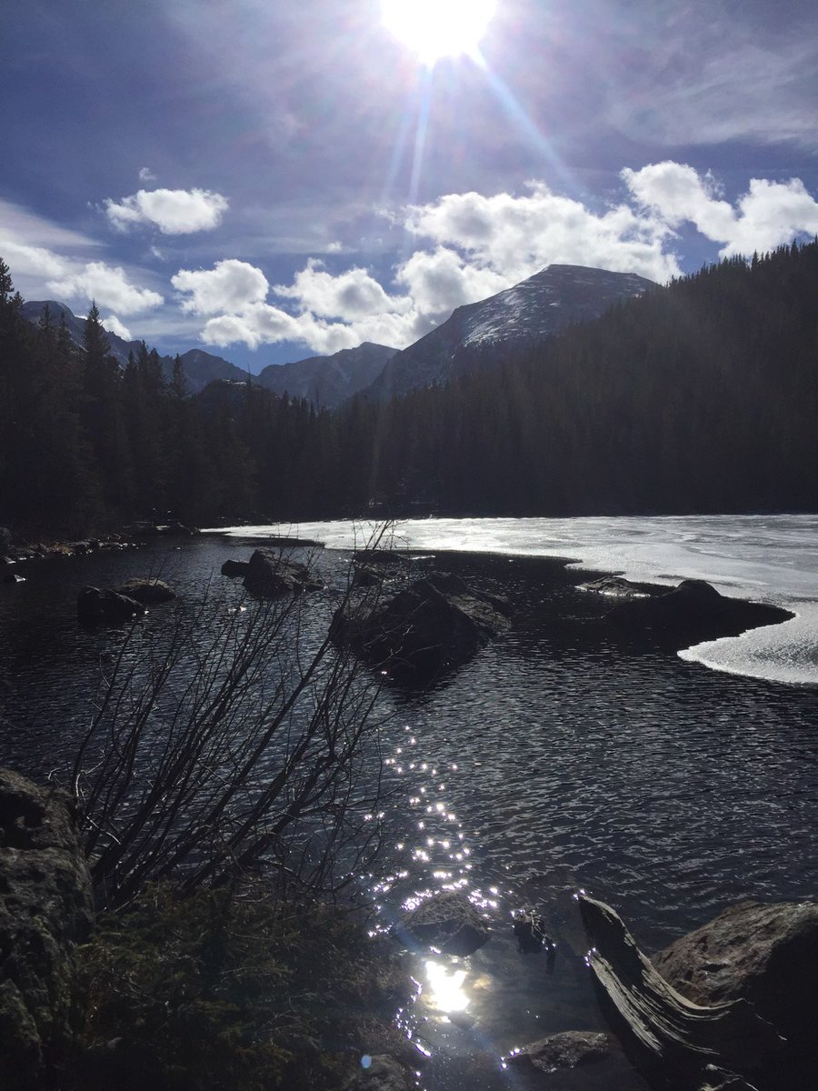 Beautiful day for a hike with my beautiful wife <a href="/RockyNPS/">RockyNPS</a>