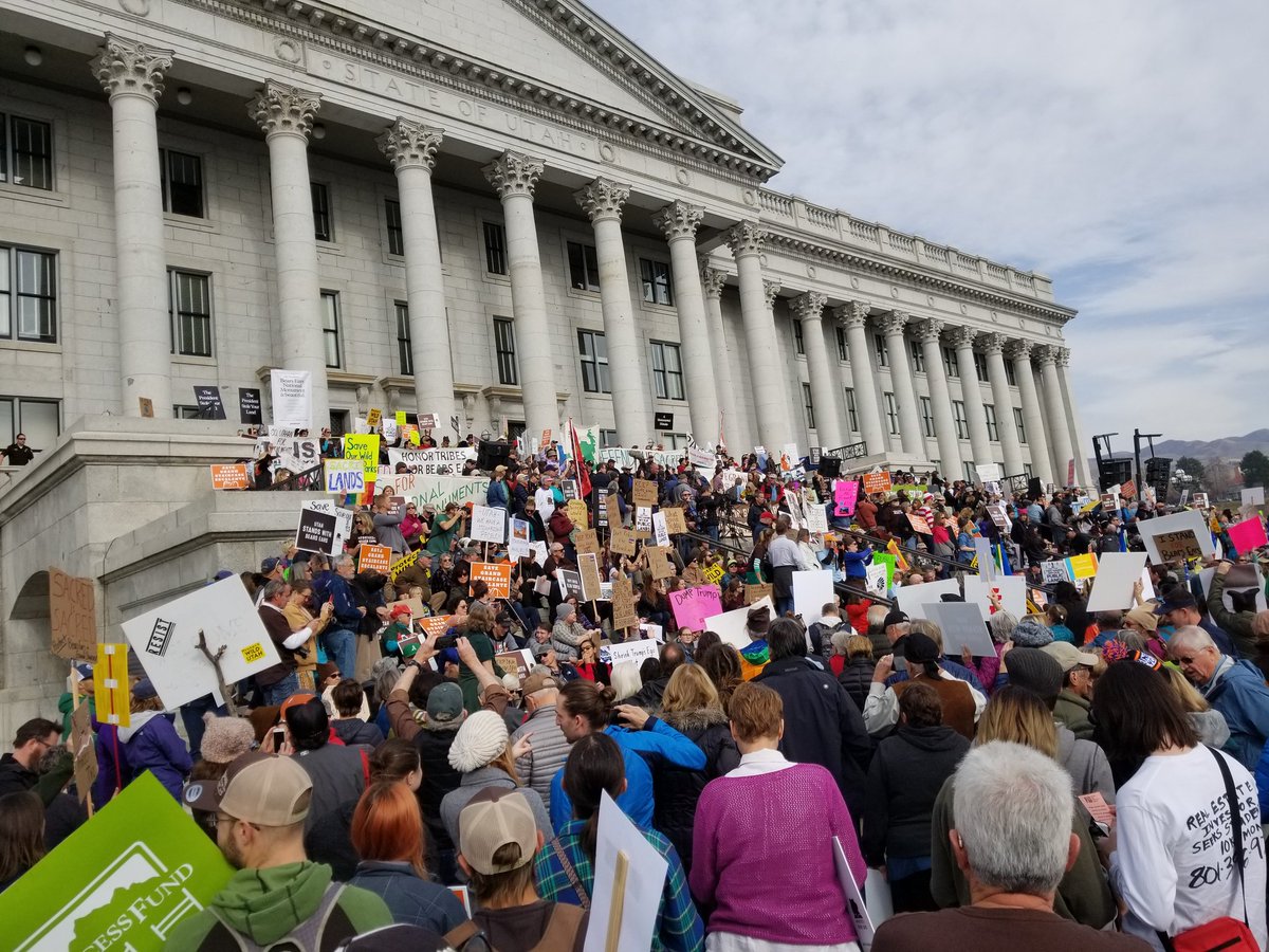 Protect Utah's National Monuments, <a href="/senorrinhatch/">Senator Hatch Office</a>! @SouthernUTWild #StandWithBearsEars   #SaveGrandStaircase #MonumentsForAll