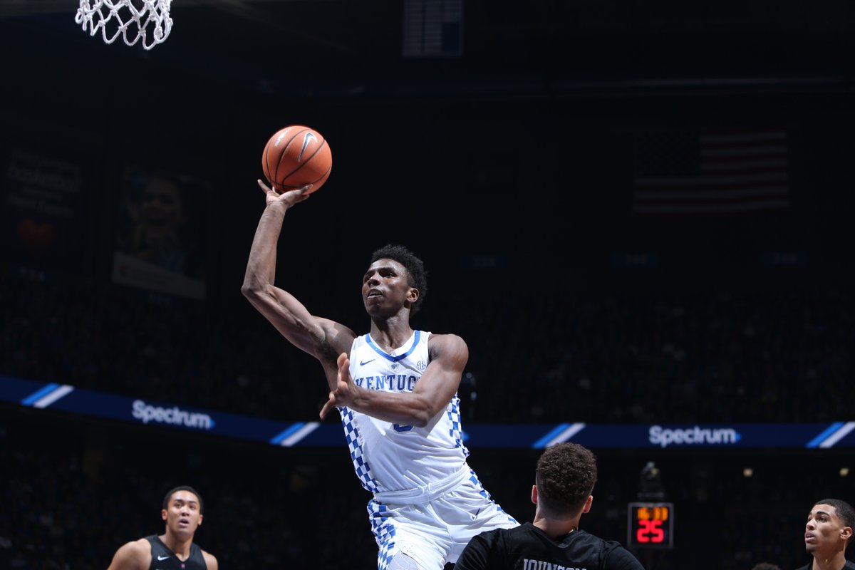 Kentucky Basketball on Twitter "Firsthalf views from HUvsUK…
