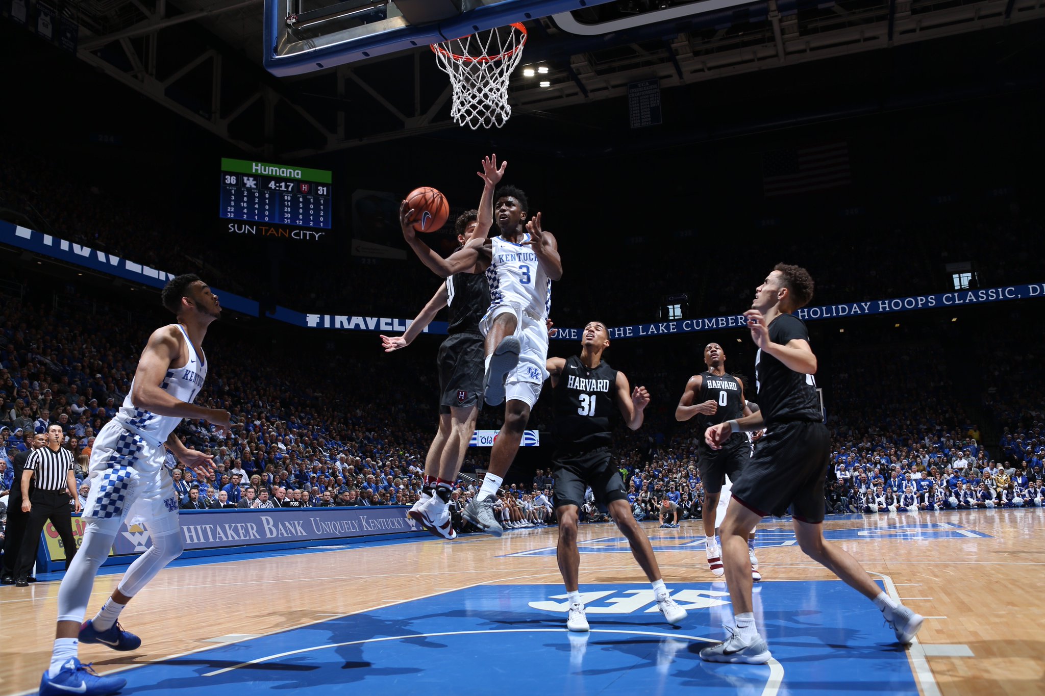 Kentucky Basketball on Twitter "Firsthalf views from HUvsUK…