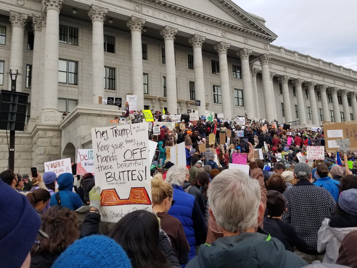 Utahns #StandWithBearsEars, <a href="/senorrinhatch/">Senator Hatch Office</a>! @SouthernUTWild #MonumentsForAll #SaveGrandStaircase