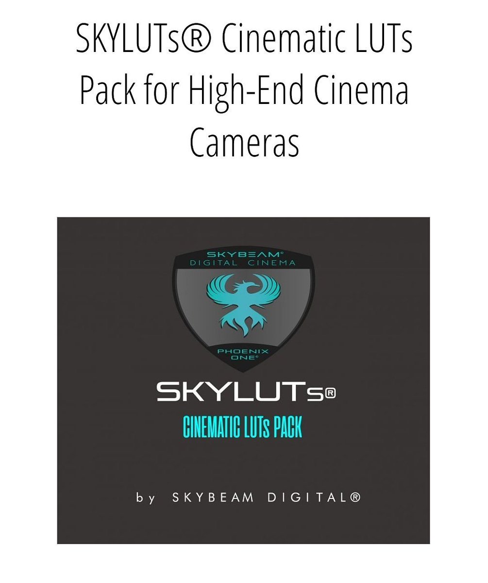 SkybeamCineLens's tweet photo. SKYLUTs® Pack for High-End Cinema Cameras
Such as BLACKMAGIC, RED, ARRI, KINEFINITY, SONY, PANASONIC, DJI, etc.. #skybeamdigital #cinematography #colorgrading #gh5 #reddragon #sonyvenice #redcameras #bmd #france🇫🇷 #filmmaking #hollywood #alexamini #ursamini #LUT #kinefinity https://t.co/NKFxtRuRll