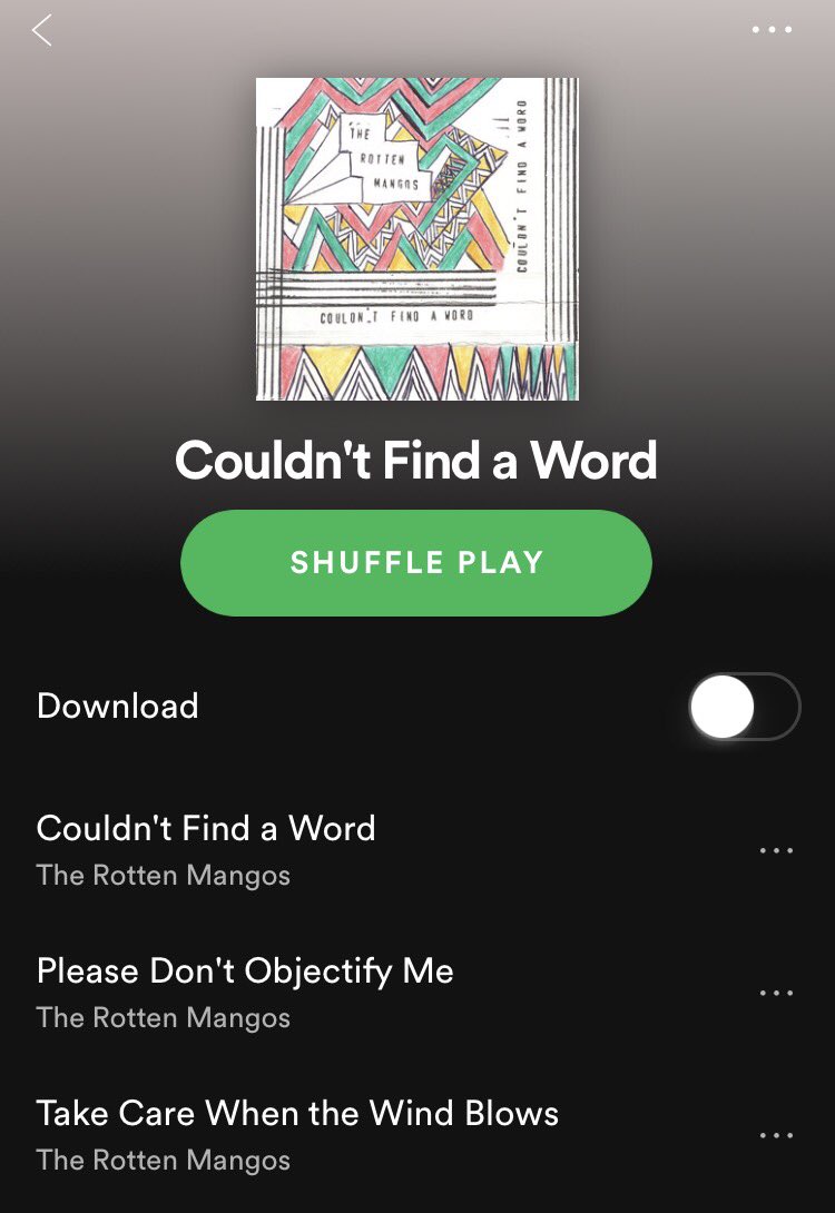 Our new album is up on Spotify and everywhere else music is available!