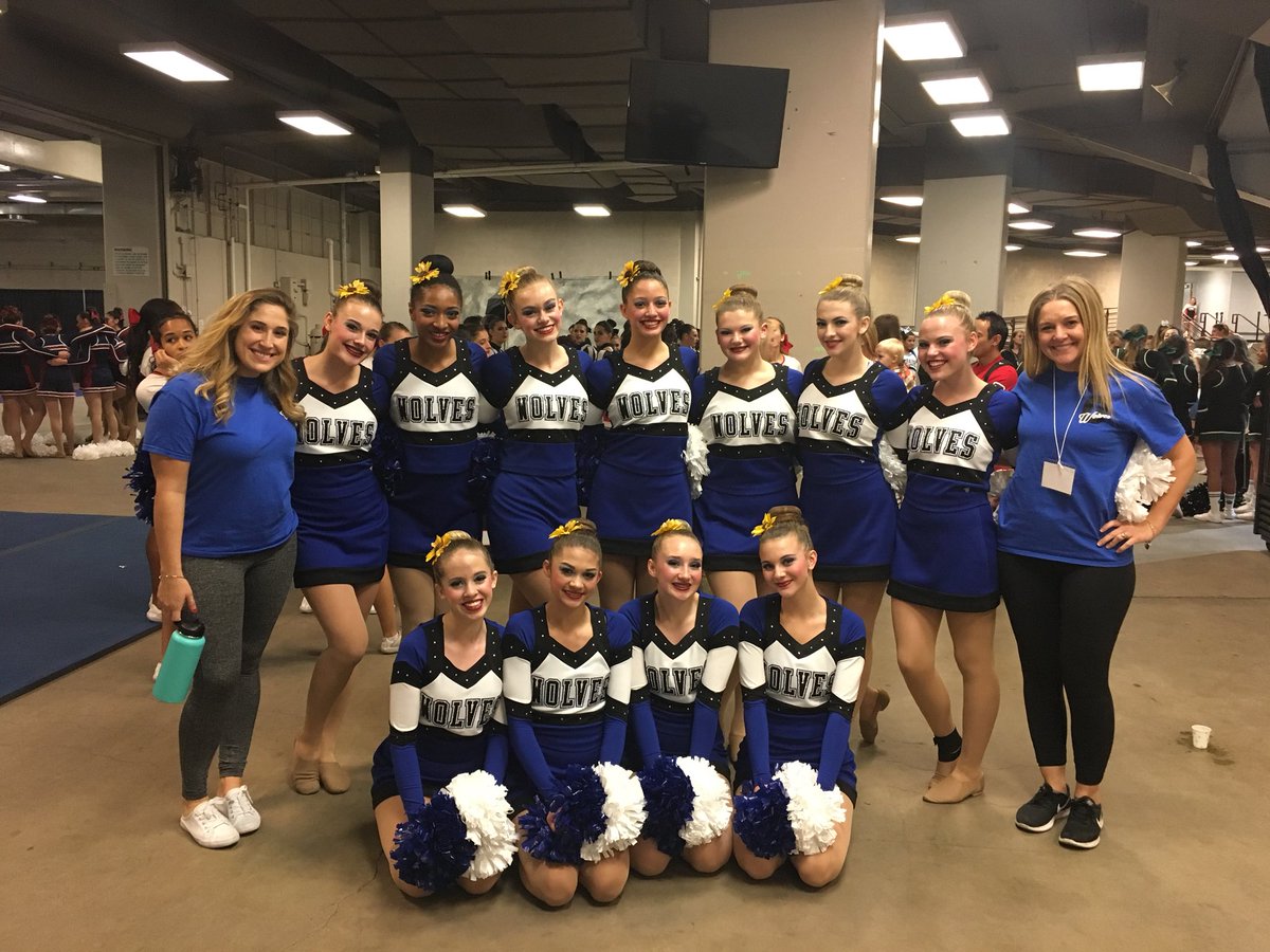IT’S FINALS TIME FOR JV!  These girls are ready to shine on the floor!  🌻💙🌻