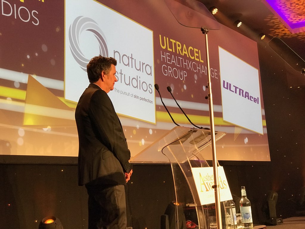 Delighted to be commended in the Energy Treatment of the Year category #ULTRAcel #AestheticsAwards