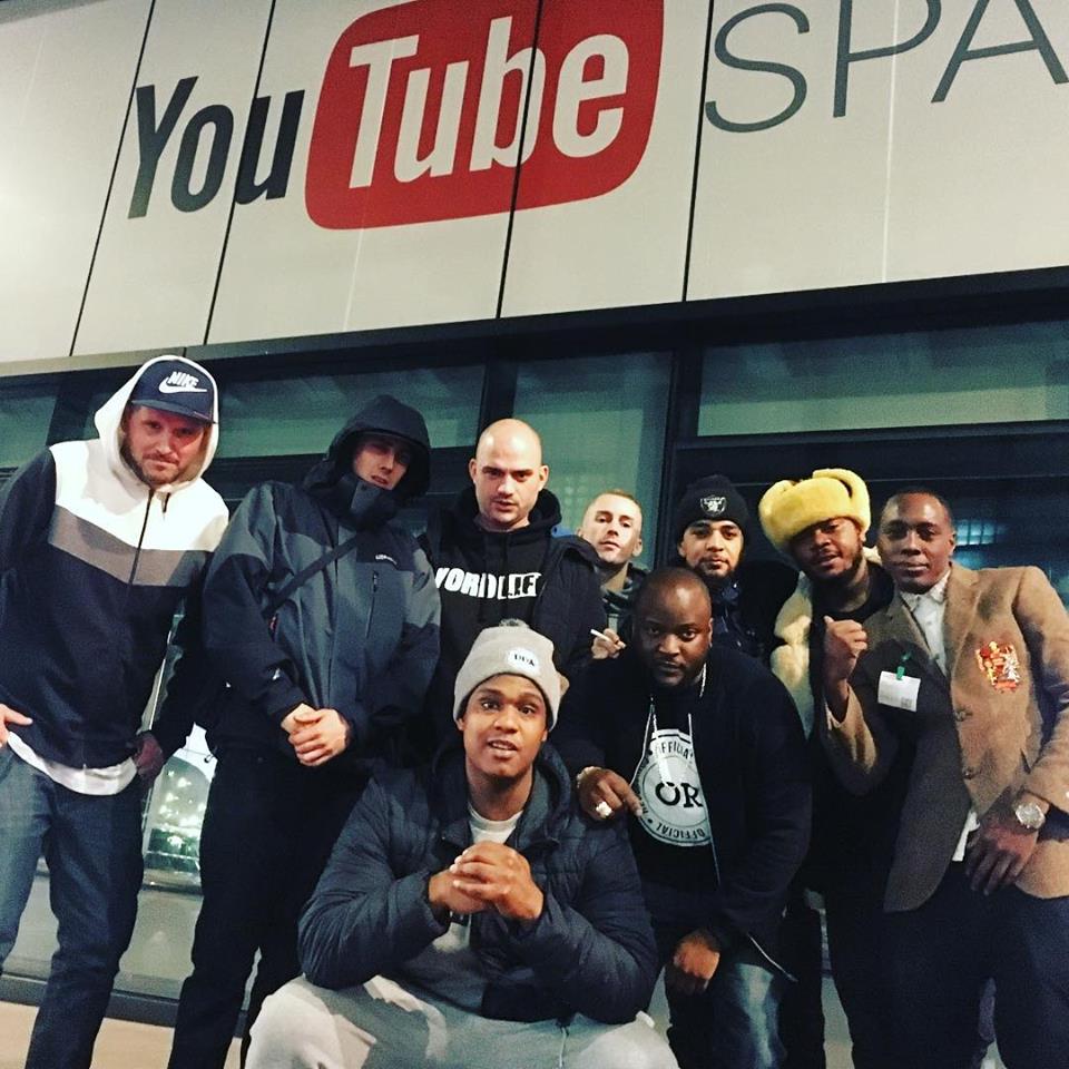 The Bristol team at the <a href="/YouTube/">YouTube</a> Studios today for a couple of projects  🌊<a href="/DashVillz/">OfficialDashVillz</a> @waveywish <a href="/ellissoofficial/">ELLIS</a> <a href="/_Jay0117/">JAY0117</a> <a href="/impactmerv/">Merv</a> @dimpson0117 <a href="/krazywordlife/">krazywordlife</a>  <a href="/Jade_Fearon/">Jade Fearon</a>  🔥🔥🔥