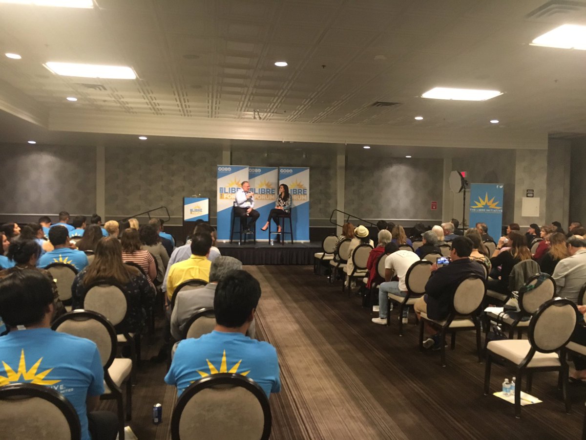 LIBREinitiative's tweet photo. We're talking education opportunities at The #LIBREForum in Las Vegas! Join the conversation here! https://t.co/dwPbs0EenF