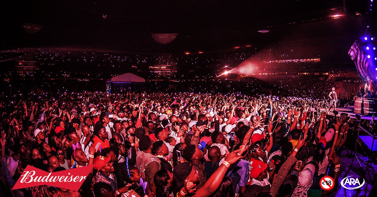 BudweiserSA's tweet photo. And we are out! @CassperNyovest you did the nation proud. You had a dream and you saw it through. We salute you abut'FillUp! #FillUpFNBStadium https://t.co/4z1ePHrIcT