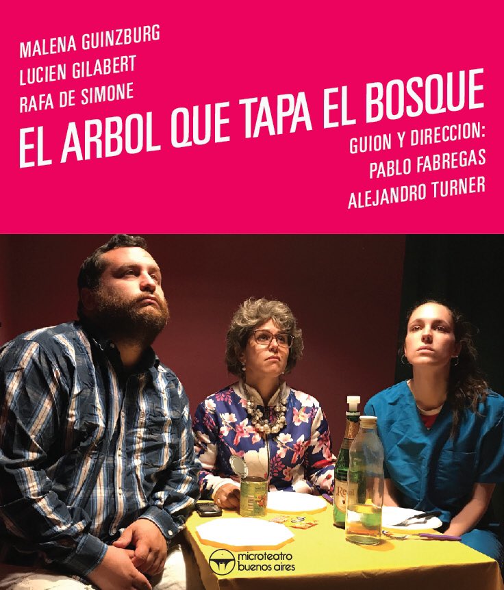 pablitofabregas's tweet photo. Gran noche para #ElArbolQueTapaElBosque
Todo agotado.
@MicroteatroBA estalla https://t.co/a7Ls0oWpr2