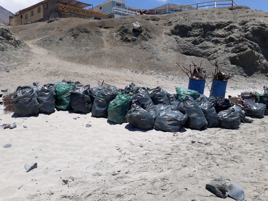 kjoustra's tweet photo. toda esta basura recogió mi grupo de natación GAM en Juan López, no todo es nadar,gran aporte a #Antofagasta https://t.co/YGtcsZCop5