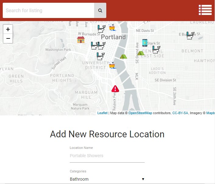 gepettomusic's tweet image. woke up brutally early (for me) on a Saturday to come down to #wecode2017 & bust out the UI for an awesome app for connecting houseless folks with resources! #pdxtech