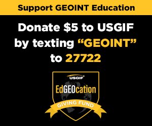 USGIF's tweet image. Helping @USGIF&apos;s #EdGEOcation Giving Campaign is as easy as donating straight from your phone! Text “GEOINT” to 27722 to donate $5. #SupportSTEM #GEOINT