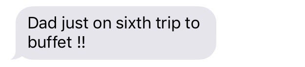 Jesswinward's tweet photo. 'How's your holiday going Mum?' #classicjohn https://t.co/rRNyElQQLr