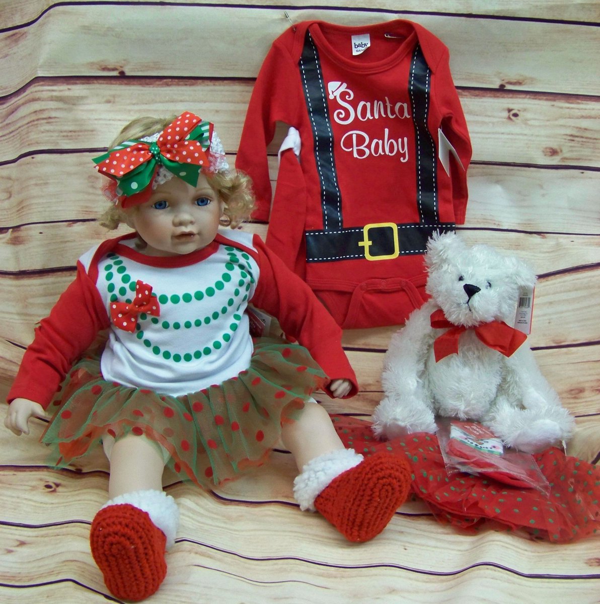 clarkflower's tweet photo. Day 16 of 40 Days of Anniversary Savings - Sunday, December 3 - Save 20% on Christmas Baby Clothes! #clarksd #clarkflower #shoplocal #baby https://t.co/8EZXdHBF7y