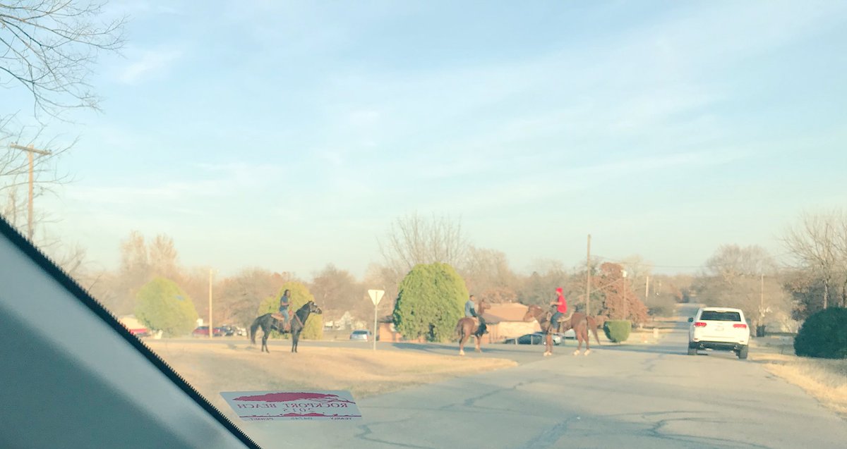 Ant_Audra's tweet photo. THIS is what it looks like making home visits around sunsets in Spencer Oklahoma #watchyour step #horsepooallover https://t.co/eW3utNANUh