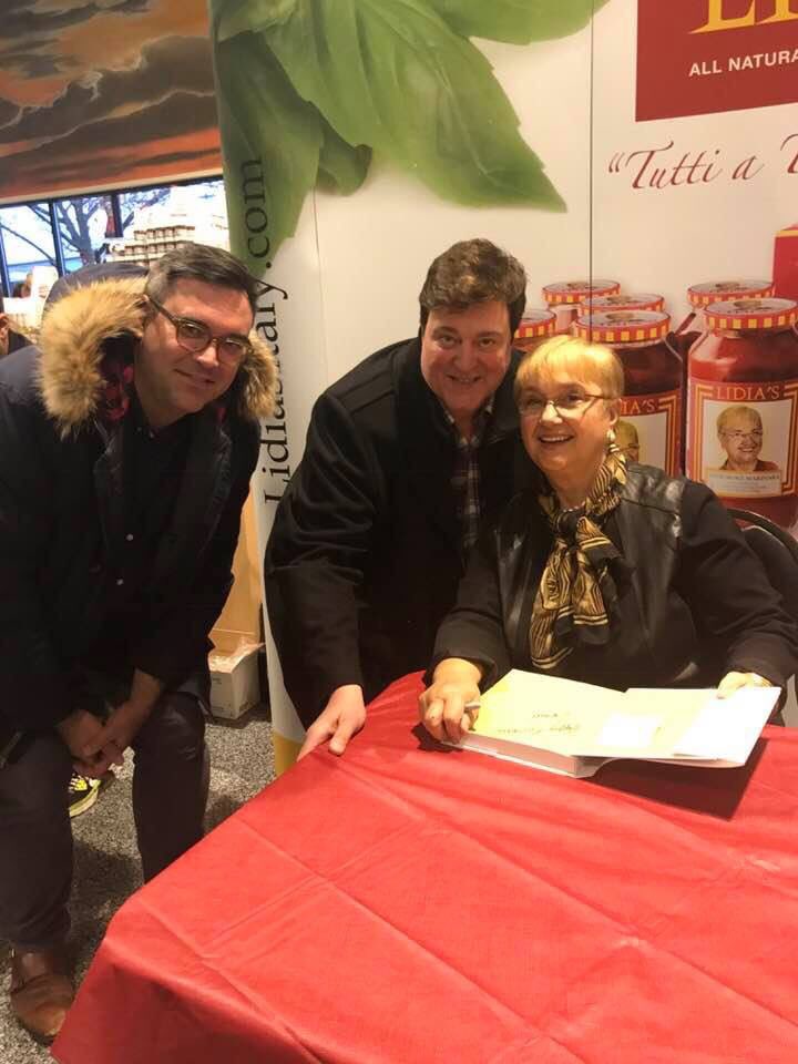 MonFoodBlog's tweet image. Thank you @LidiaBastianich for being so nice. I forgot to tell you we had your pasta with bacon, mushrooms and cabbage last night and enjoyed every bite! Come see us in Ottawa one day!