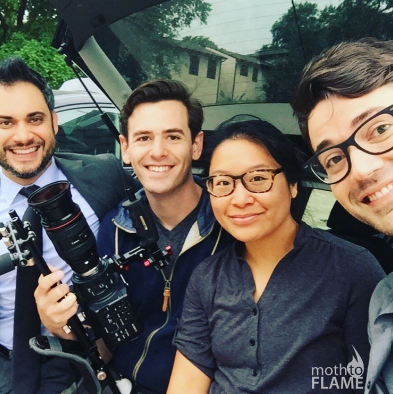 On the set of <a href="/YaAlbiFilm/">My Heart - Ya Albi</a> with <a href="/DarrellMitchel7/">Darrell Mitchell</a> <a href="/awalker47/">Alex Walker</a> <a href="/CChenMTF/">Christine Chen | Filmmaker</a> @_adamduncan. This short film is Oscar qualified and vying for a spot on the short list of 10. Academy voting ends TODAY! Watch &amp; share our trailer: buff.ly/2imUquS!

#MyHeartMovie  #YaAlbiFilm  #YaAlbi