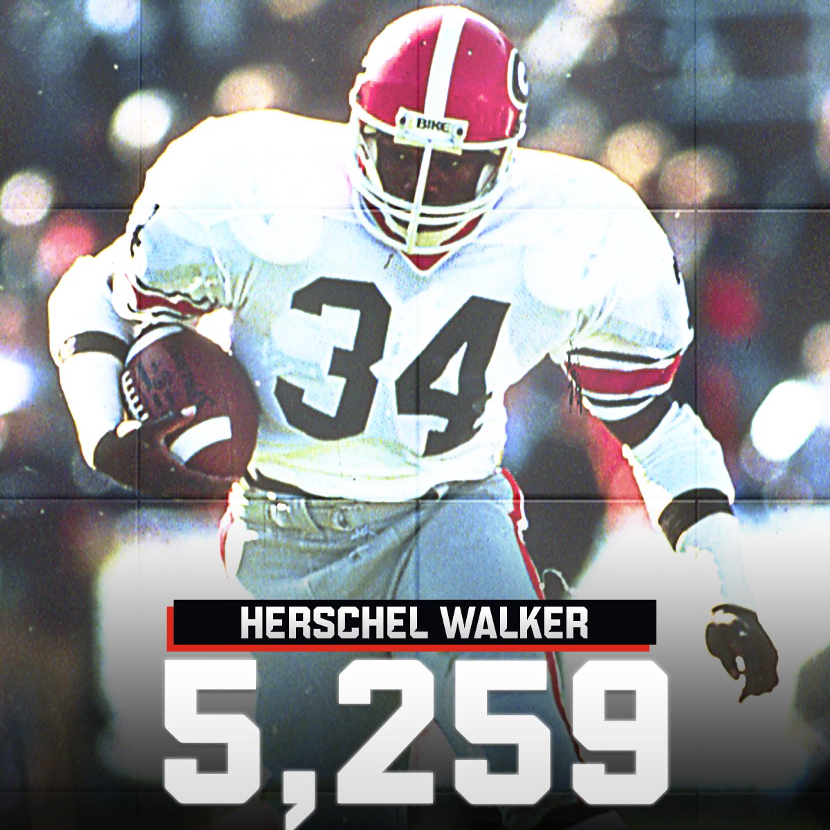 SECNetwork's tweet image. SEC All-Time Rushing List:
1) @HerschelWalker 
2) @NickChubb21

DAWGS. ON. TOP.