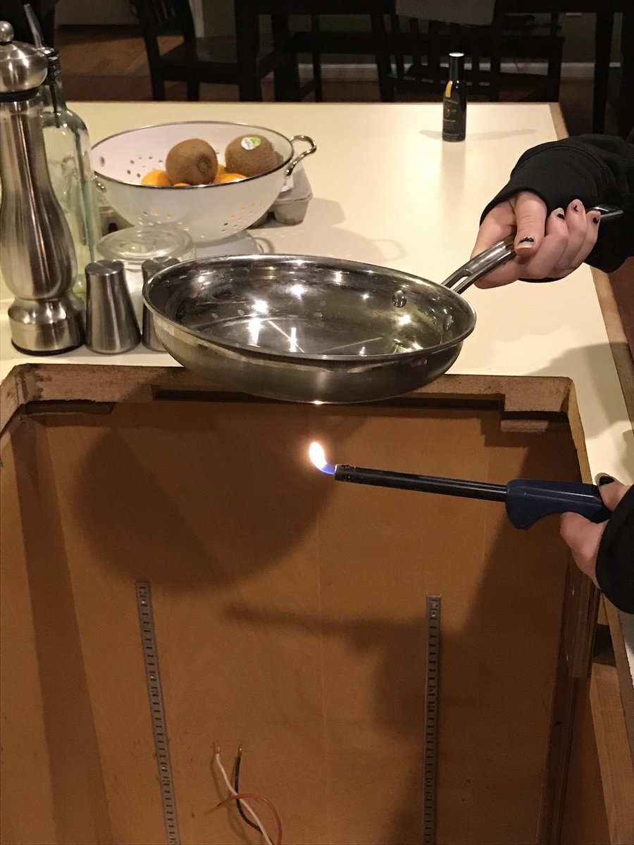 starkman0766's tweet photo. Cooking dinner on day 3 with my invisible stove @BestBuy. Thanks for delivering on time. https://t.co/HMNFlQdlRk