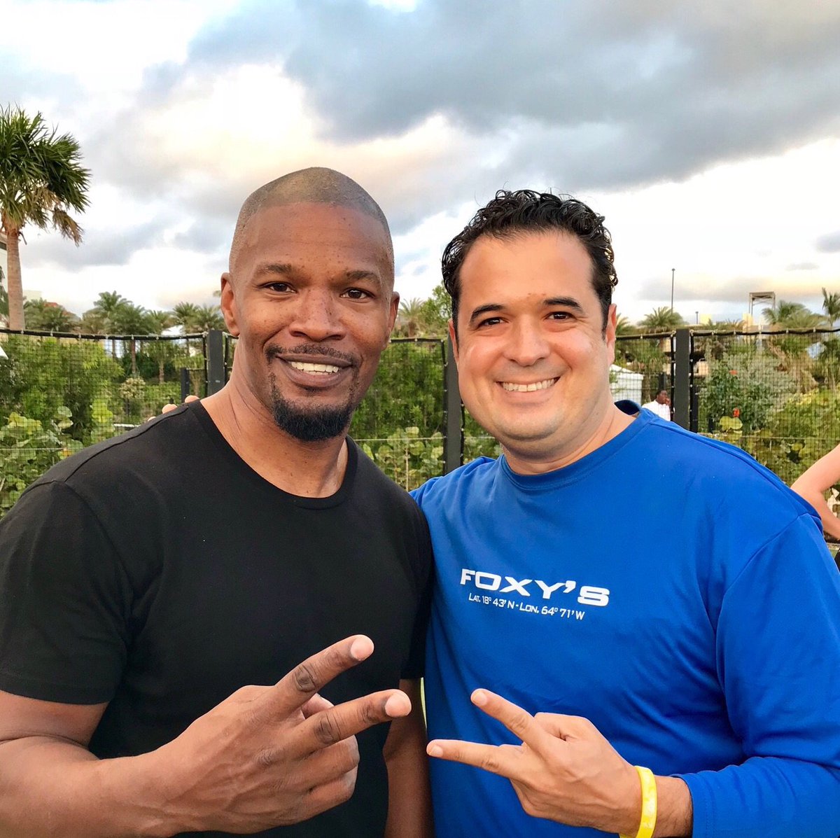 Fantastic time at the 2017 Necker Cup supporting the National Tennis Foundation and BVI Relief efforts! #jamiefoxx