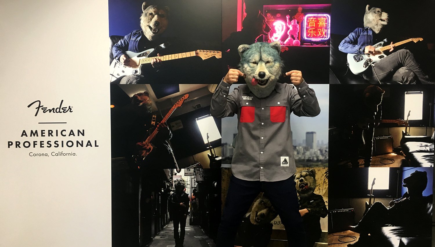 MAN WITH A MISSION【JEAN-KEN JOHNNY】 セット FenderよりJean-Ken Johnnyシグネイチャーモデルギター『JEAN