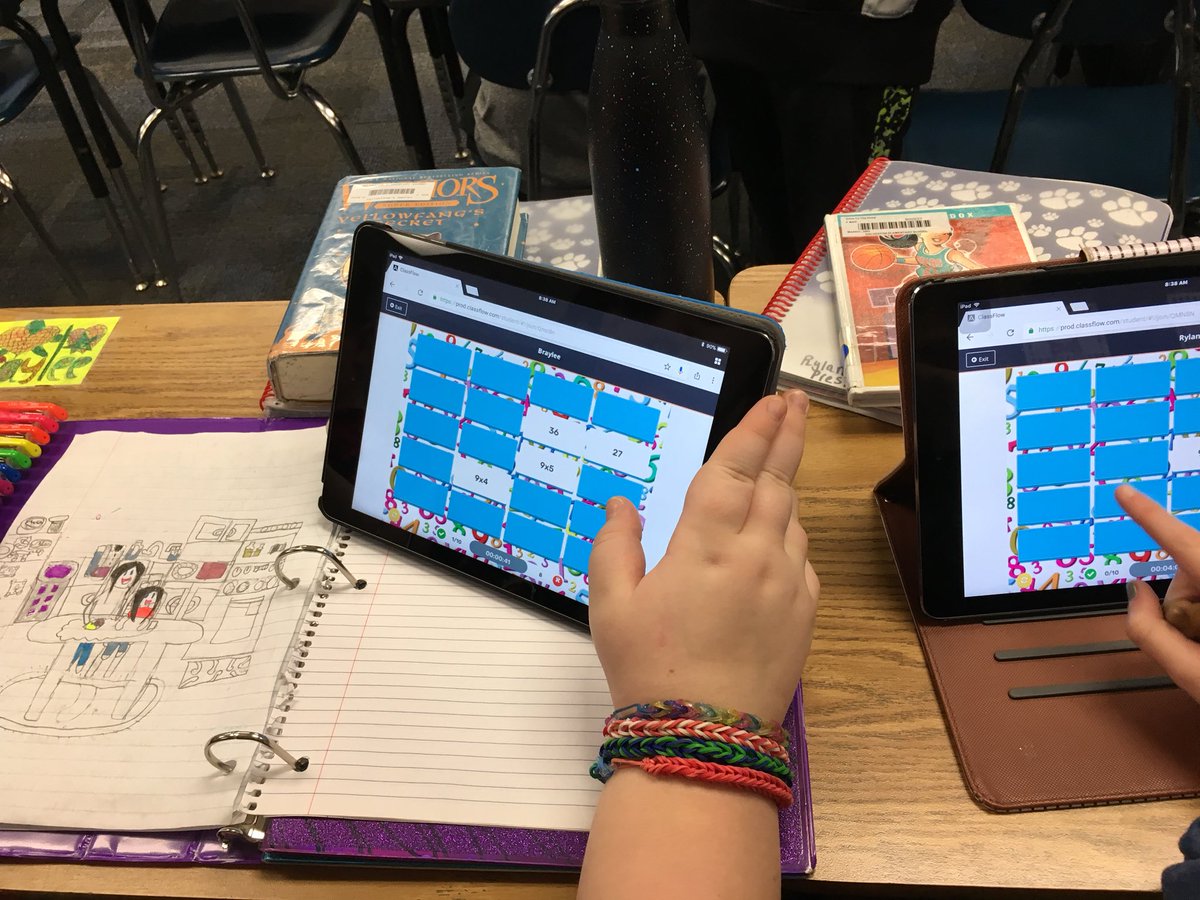 bowman_mandy101's tweet image. @ClassFlow Received great training this week. Tried it out for few min. next day. 100% student engagement! Anxious to go deeper! #stoplecturing @APLewisCassElem