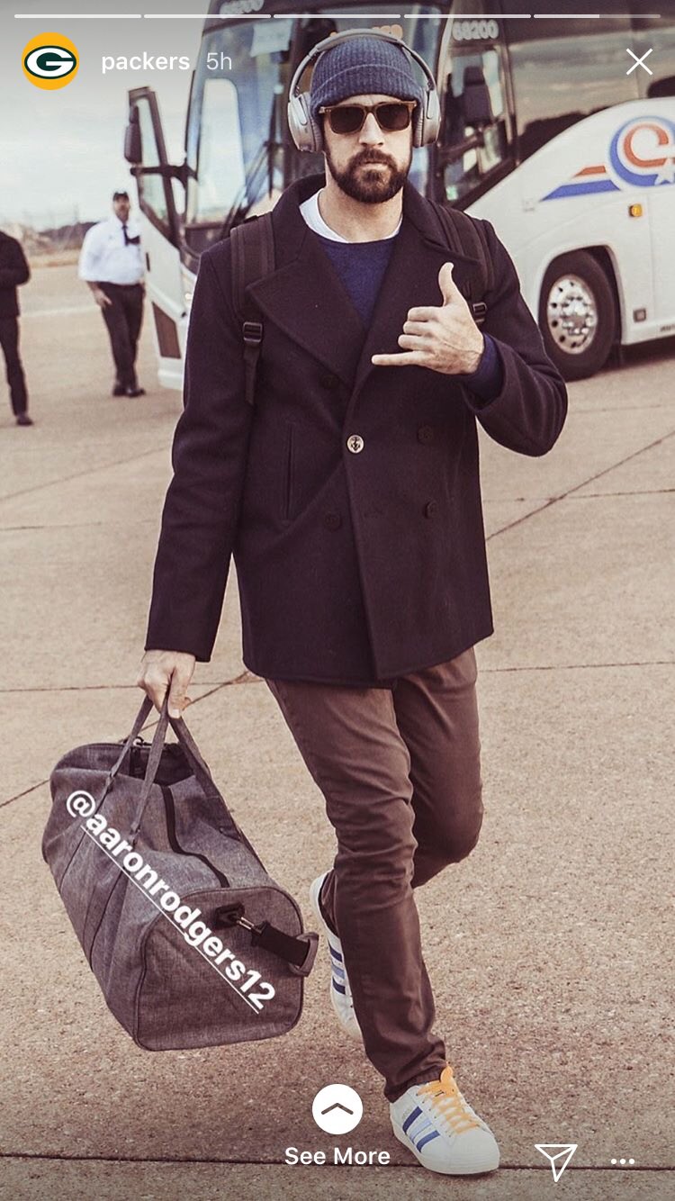 Happy 34th birthday to the love of my life, Aaron Rodgers  