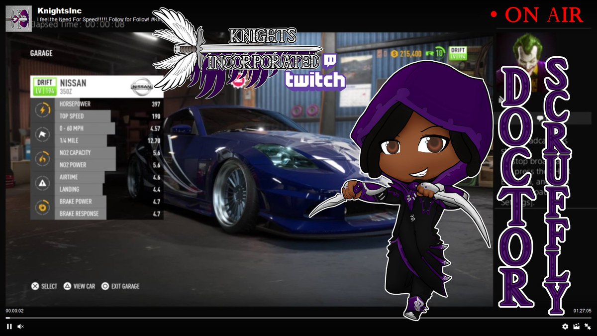 GameLAG_2017's tweet photo. Check out for Dr_Scruffly on twitch tonight at 9pm, playing Need for Speed with a special guest!!! #NFSPayback #knightsinc #dr_scruffly https://t.co/o2k3DDP7bg