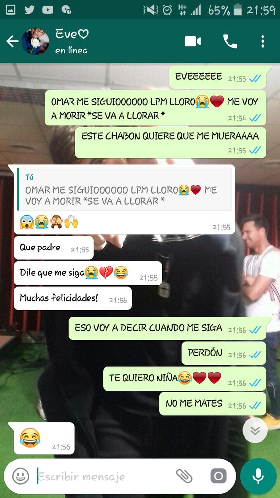BaeMusicArg_'s tweet photo. Jajajjaja perdón @evelinaguilera_ 💕💕💕💕 te quieroooo mexicana fav♥♥♥ 
@EsOmarCruz te amoo boludo🙈😍❤❤❤ lo tenia que hacer!! https://t.co/s6z0wwF27h