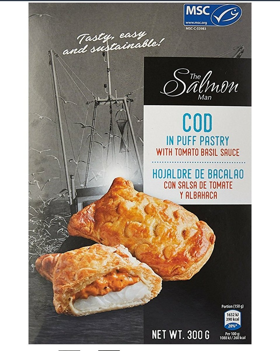 TheSalmonManTM's tweet photo. We also do other delicious #seafood products aside from #salmon - our puff pastries made with MSC certified #cod from #norway are an easy and tasty option for lunch or dinner #pescatarian  #ready to eat #fish #shrimp #puffpastry #pastry #oven #seafoodfromnorway https://t.co/YE4KVqzud0
