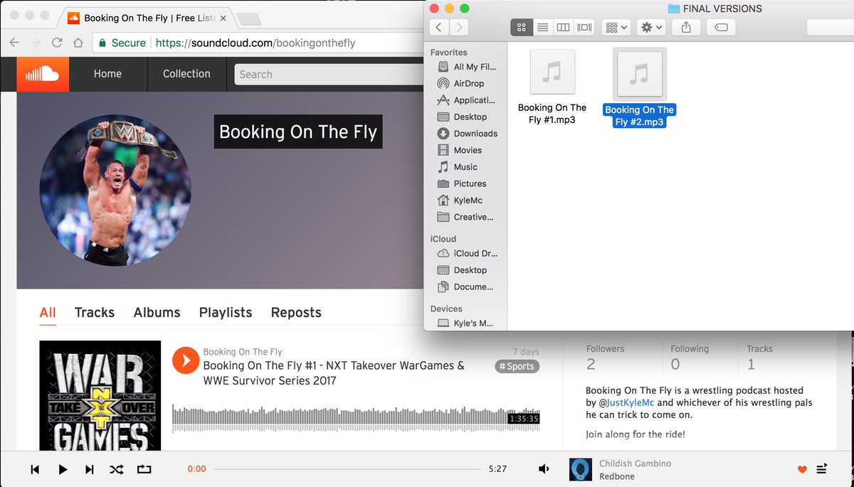 JustKyleMc's tweet photo. Just finished editing @BookingOTFPod and I'll try to get it on @SoundCloud & @ApplePodcasts in the morning!
G'night.
#BotFPod https://t.co/vg21Cf5FfU