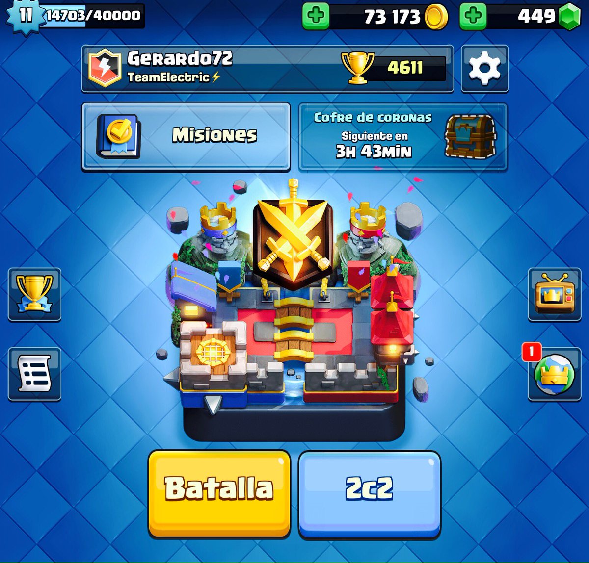 Record: 4611⚔️💎,By: Gerardo72, Gerardo Carrera⭐️