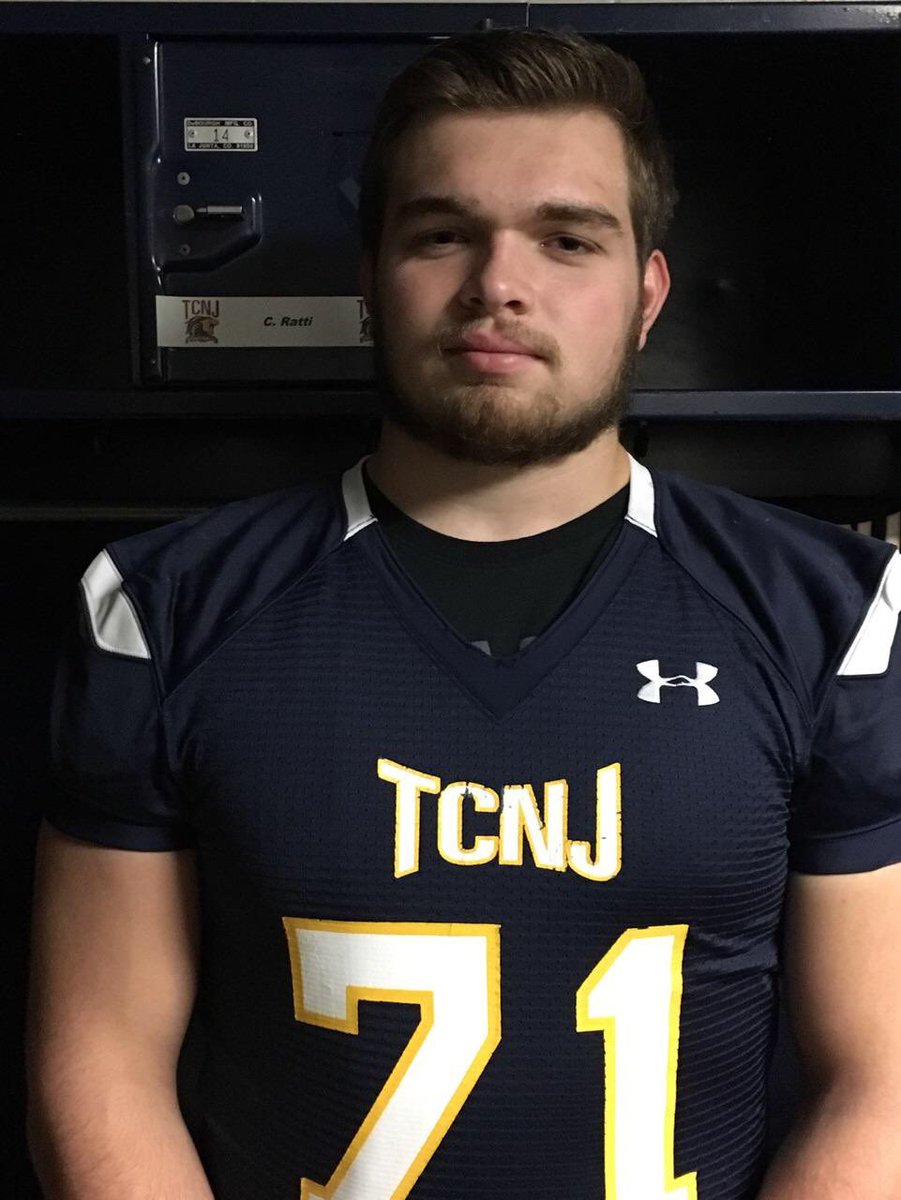 Chris Ratti looking good in the new gear! Thank you @tcnjathletics for hosting