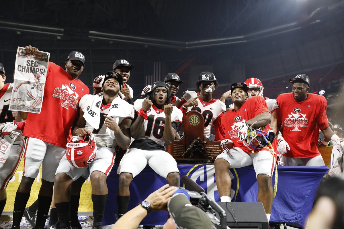 universityofga's tweet photo. SEC Champs 🏆 https://t.co/t0hoFlTvkK