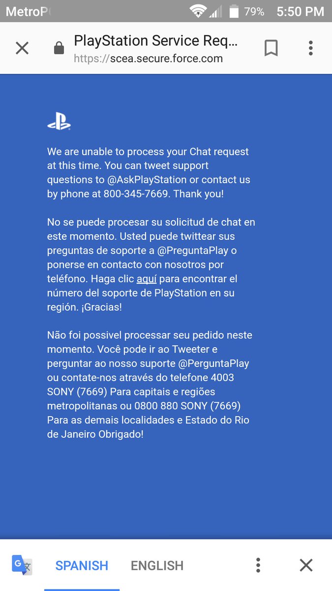 ask playstation on twitter we have dm you