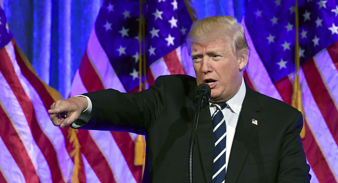 politico's tweet image. Trump touts tax win at GOP fundraiser politi.co/2AmK6cQ