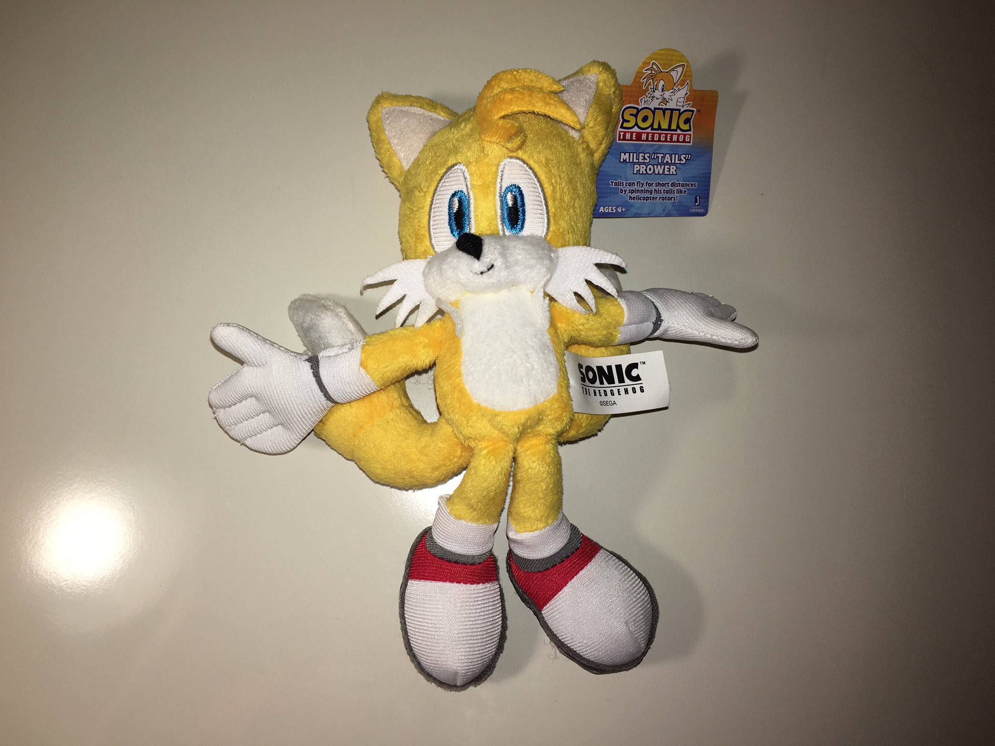 jazwares tails plush