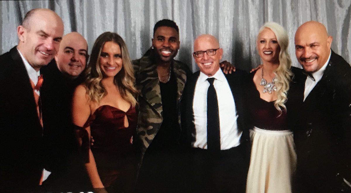 Yup, #GoDaddyHolidayParty17 with <a href="/jasonderulo/">Jason Derulo</a>