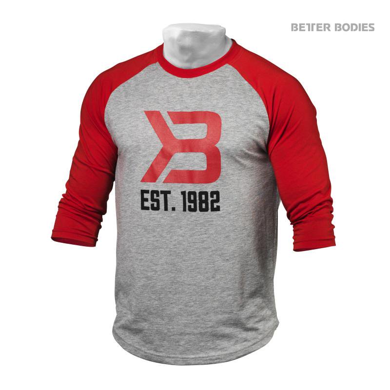 evzonenutrition's tweet photo. Better Bodies Mens baseball tee,red/grey melange #nutrition #workout #traininsane #body #fitness #gym 
➤ https://t.co/hBpGvqr9mB
via @outfy https://t.co/VHW31PRRFV